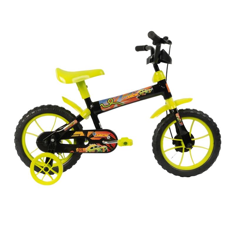 Bicicleta Infantil Aro 12 Verden Jack Menino 3-5 Anos -